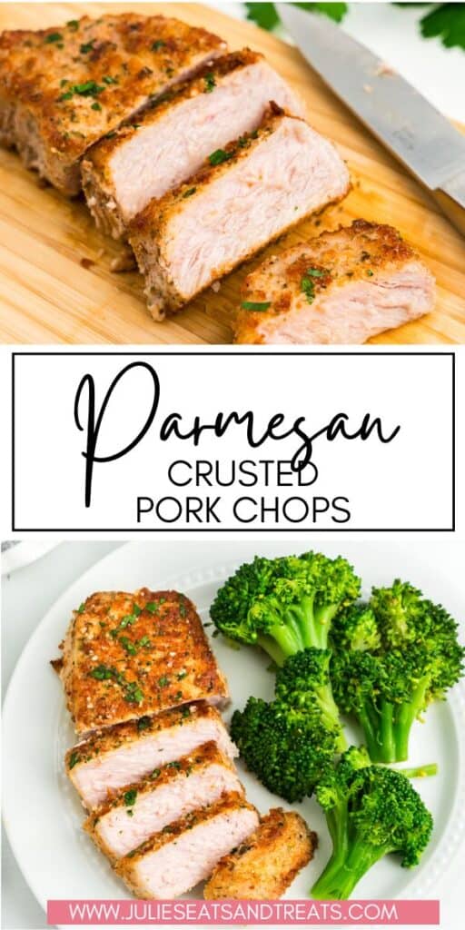Parmesan Crusted Pork Chops JET Pinterest
