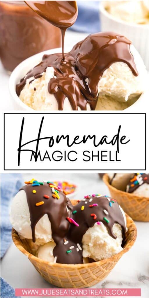 Homemade Magic Shell JET Pinterest