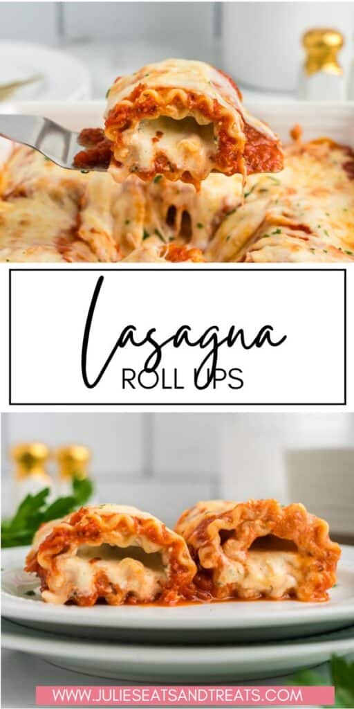 Lasagna Roll Ups JET Pinterest