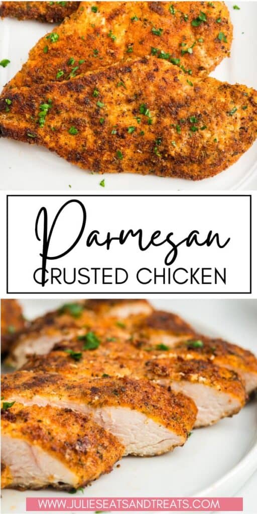 Parmesan Crusted Chicken JET Pinterest