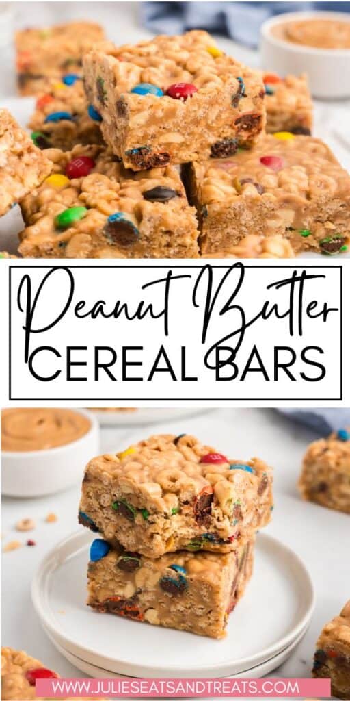 Peanut Butter Cereal Bar JET Pin Image