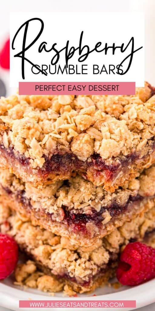 Raspberry Crumble Bars JET Pin Image