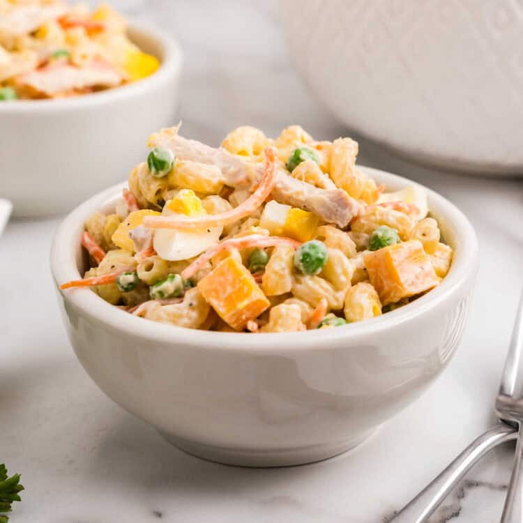 Chicken Macaroni Salad Square Image