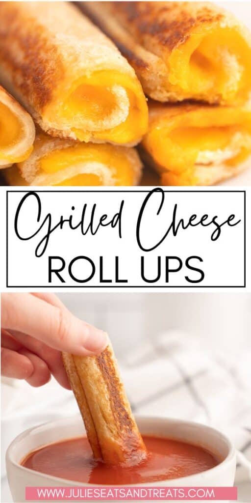 Grilled Cheese Roll Ups JET Pin Image