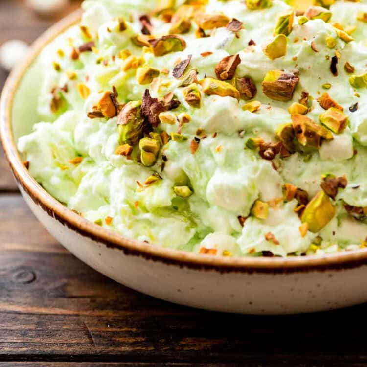 Watergate Salad in bowl