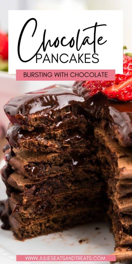Chocolate Pancakes JET Pin