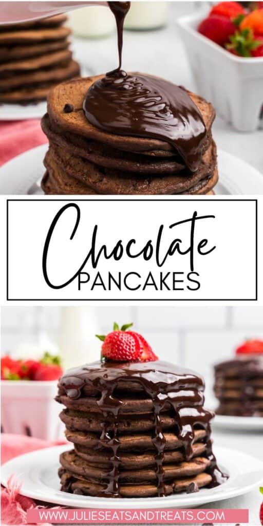 Chocolate Pancakes JET Pinterest