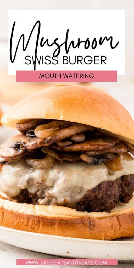 Mushroom Swiss BurgerJET Pin