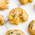Smashed Potatoes loaded with seasoning