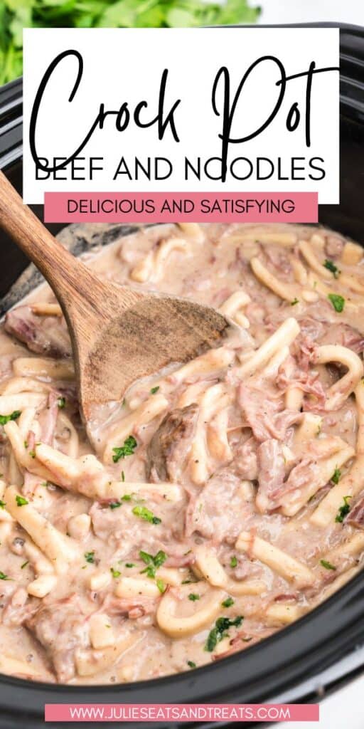 Crock Pot Beef and Noodles JET Pin