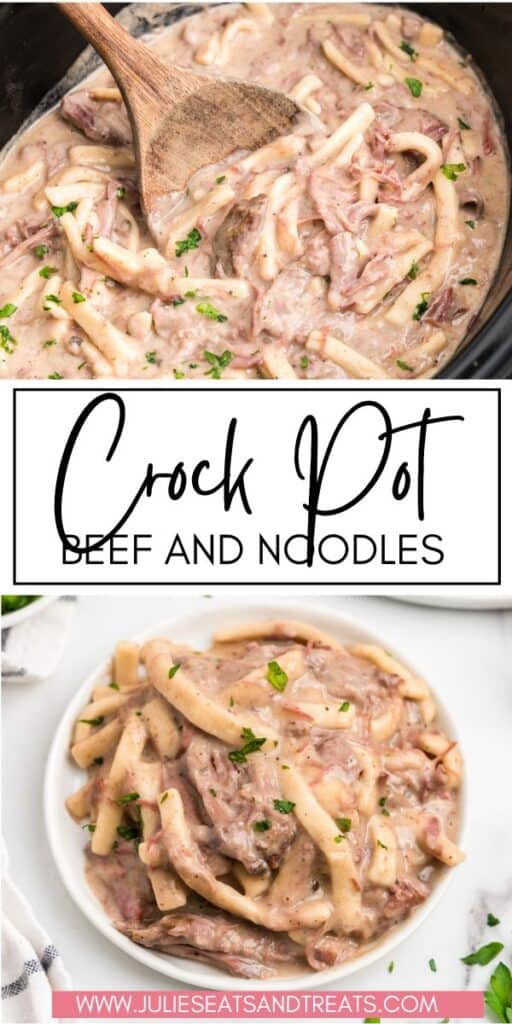 Crock Pot Beef and Noodles JET Pinterest