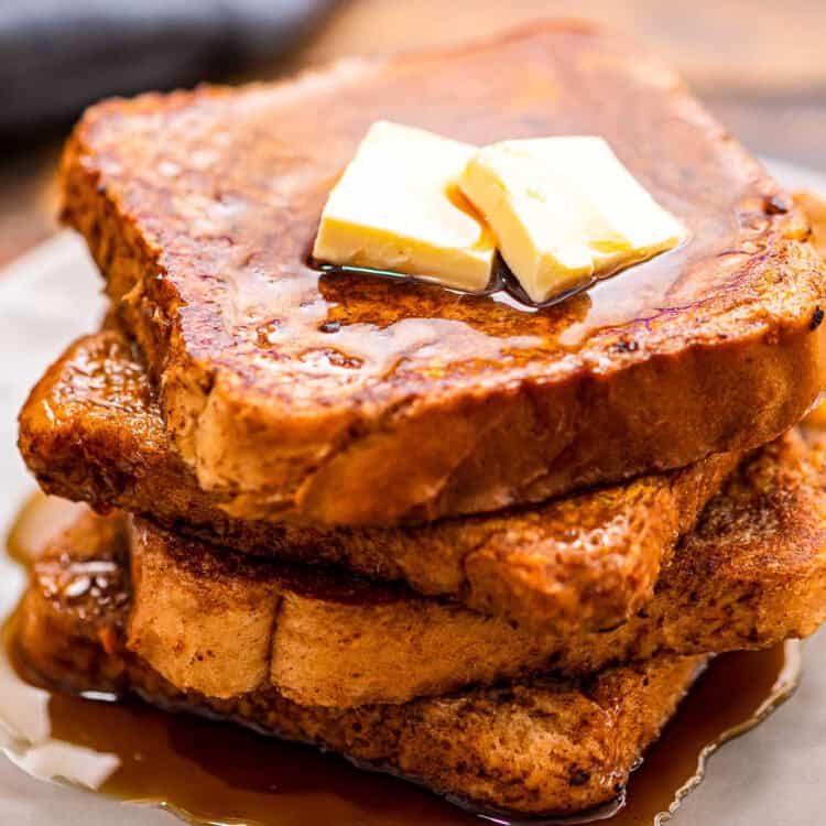 Pumpkin French Toast Recipe Square cropped picture
