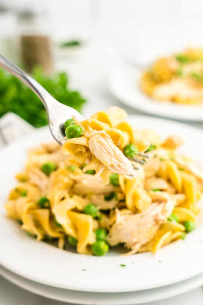 Chicken and Noodles One Pot - Julie's Eats & Treats