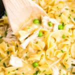 Crock Pot Chicken and Noodles Square cropped image