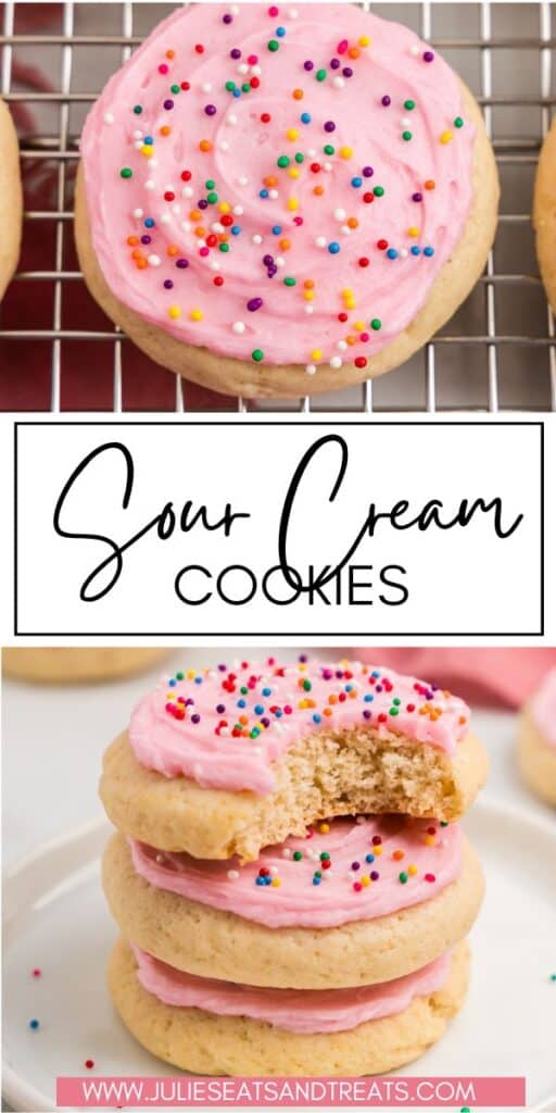 Sour Cream Cookies JET Pinterest