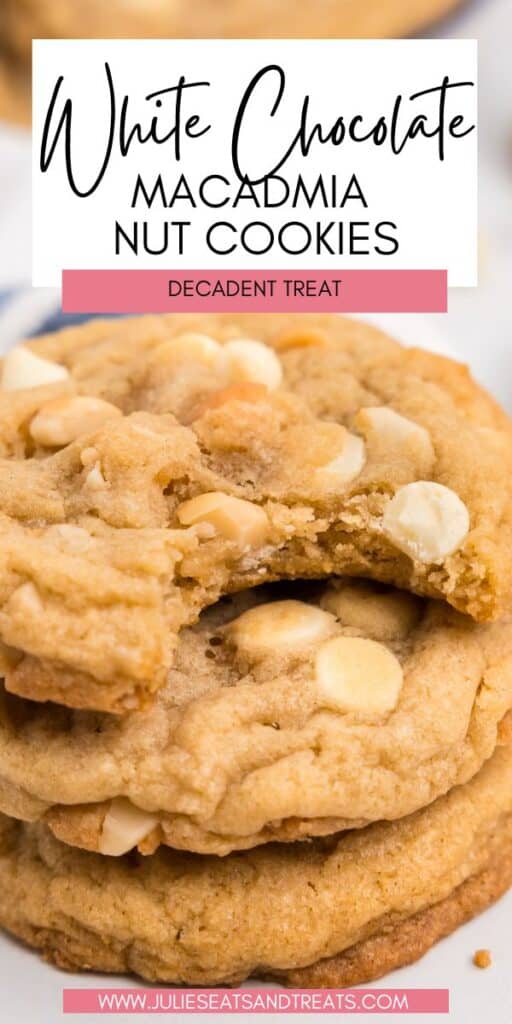 White Chocolate Macadamia Nut Cookies JET Pin