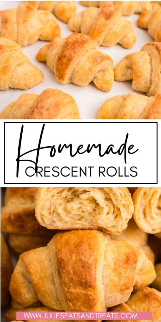 Homemade Crescent Rolls JET Pinterest