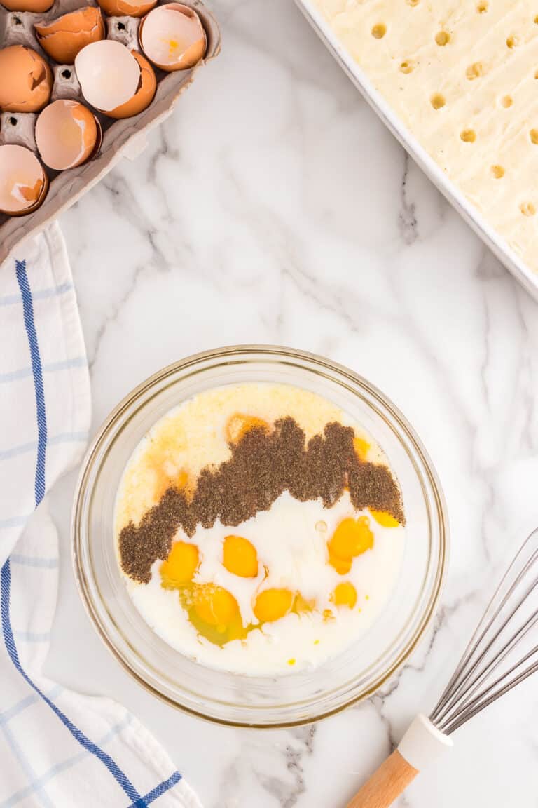 Mashed Potato Egg Bake - Julie's Eats & Treats