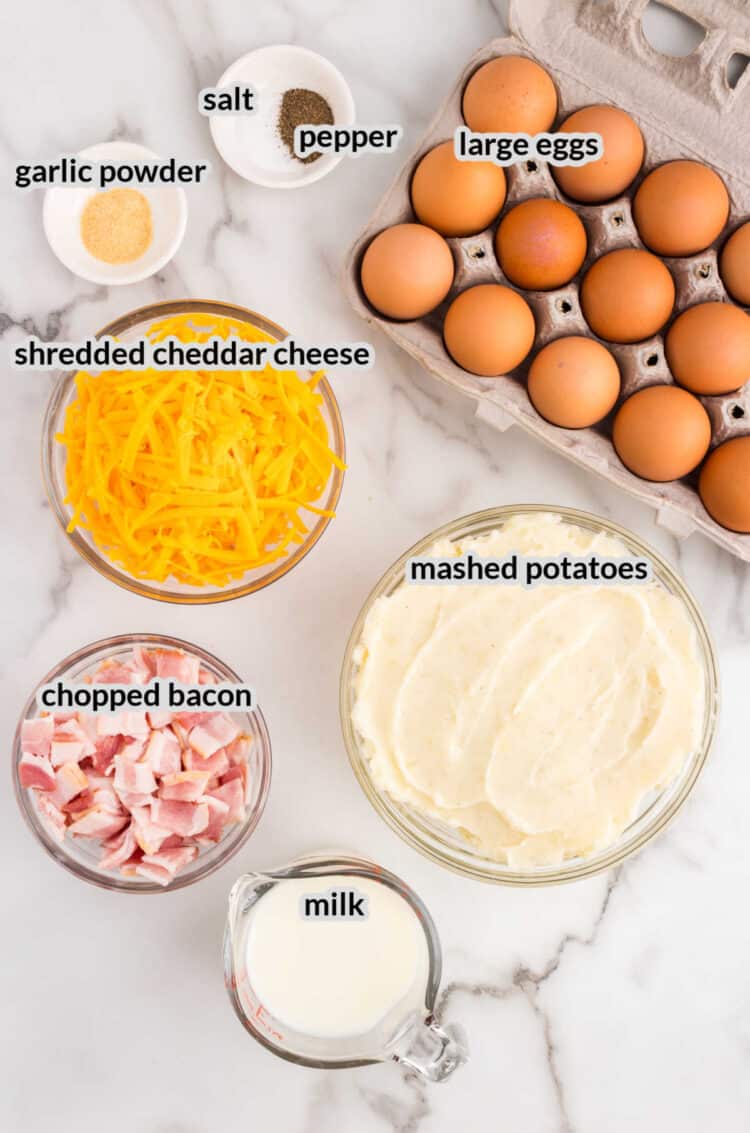 Mashed Potato Egg Bake - Julie's Eats & Treats