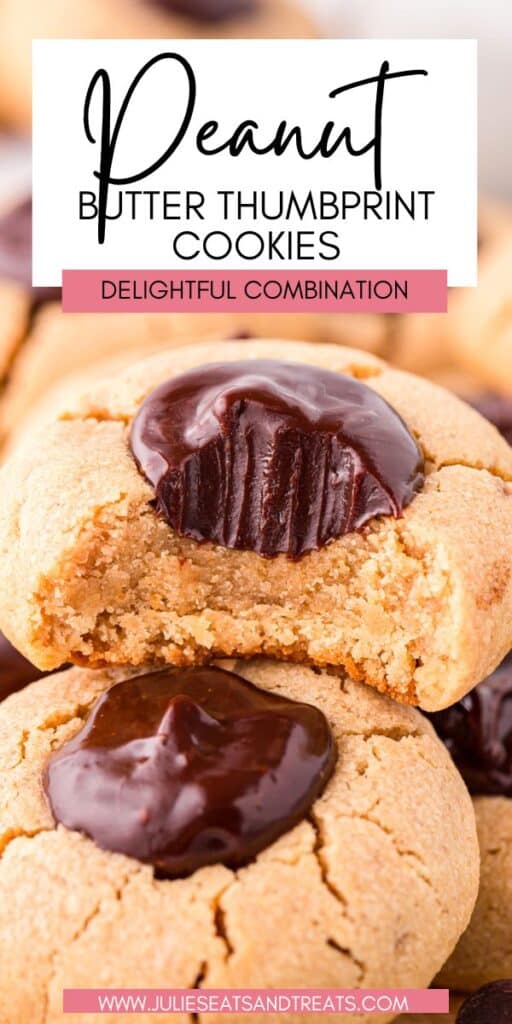 Peanut Butter Thumbprint Cookies JET Pin