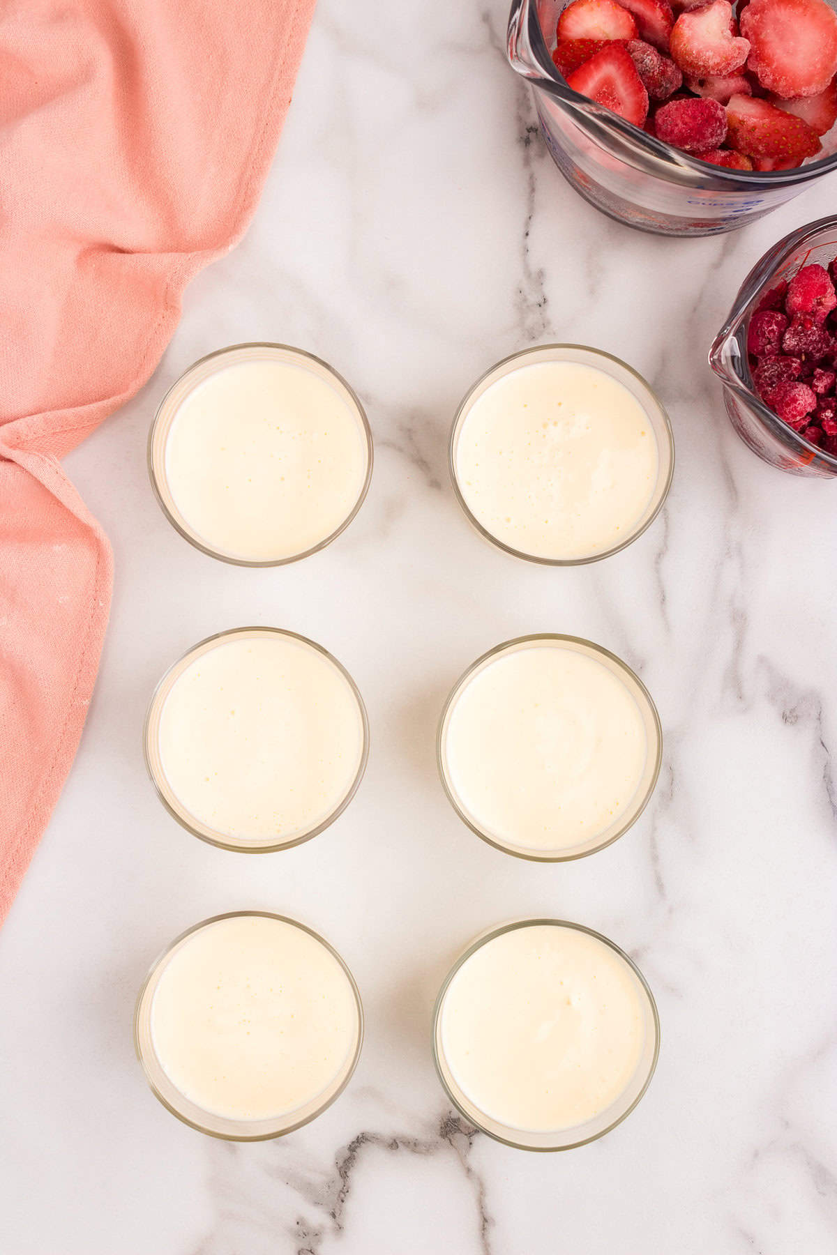 Swedish Creme in individual serving cups