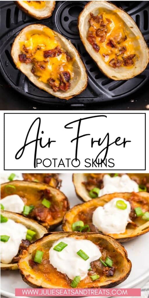 Air Fryer Potato Skins JET Pinterest