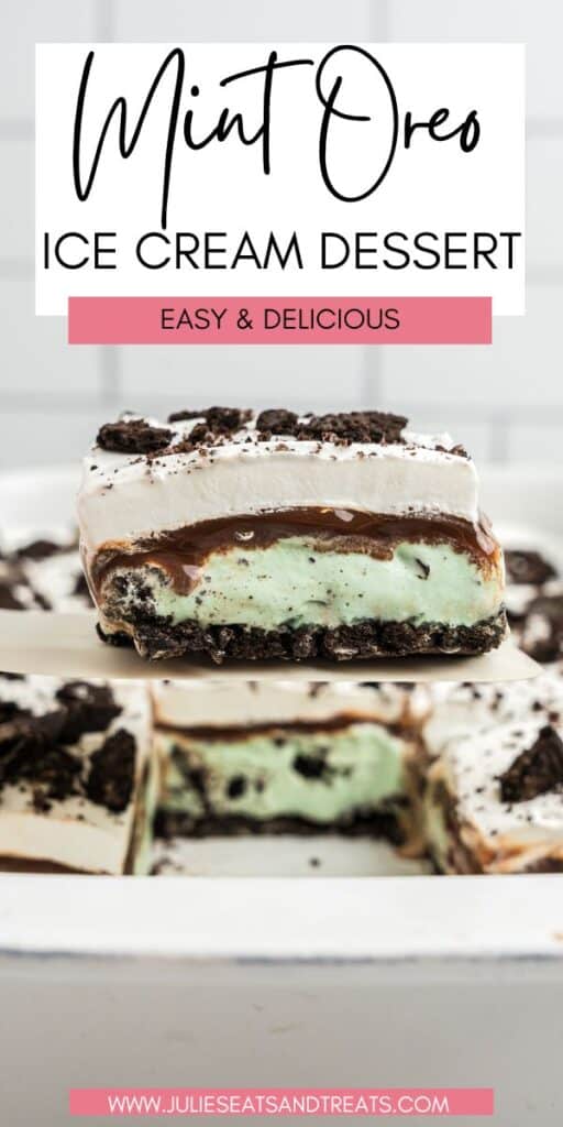 Mint Oreo Ice Cream Dessert JET Pin Image