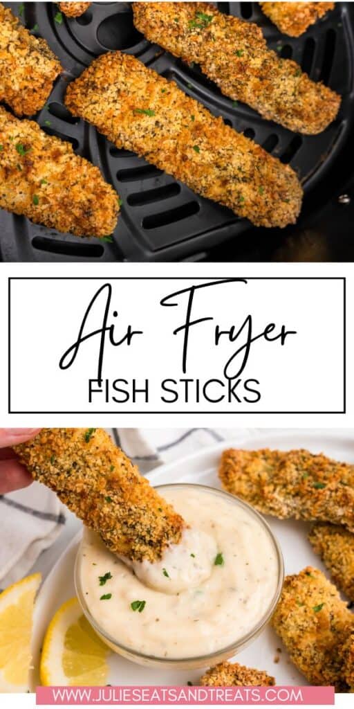 Air Fryer Fish Sticks JET Pin Image