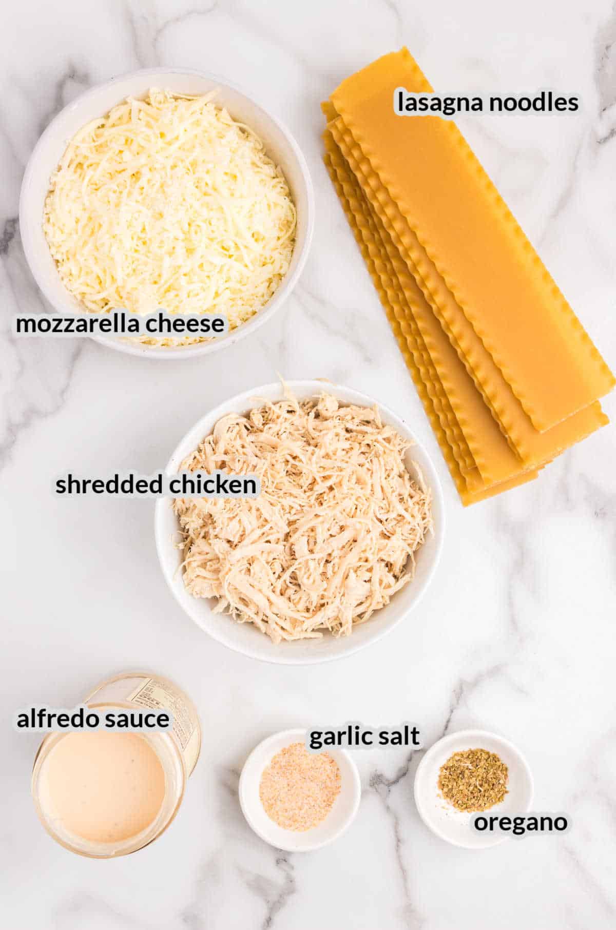 Chicken Alfredo Roll Ups Ingredients