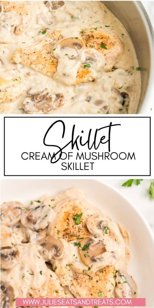 Skillet Cream of Mushroom Chicken JET Pinterest