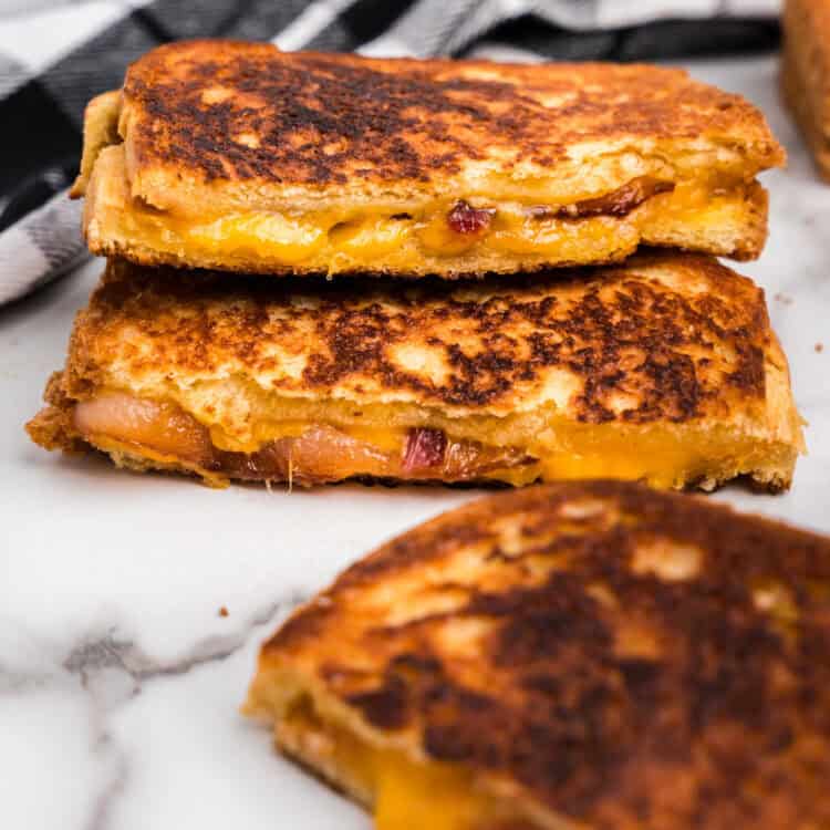 Bacon Grilled Cheese Square Image
