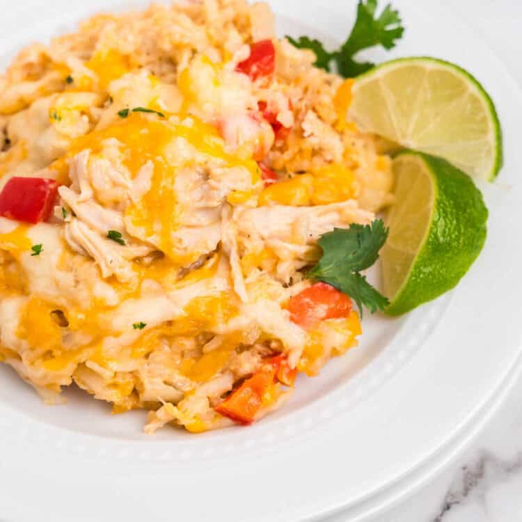 Chicken Fajita Casserole Square Image