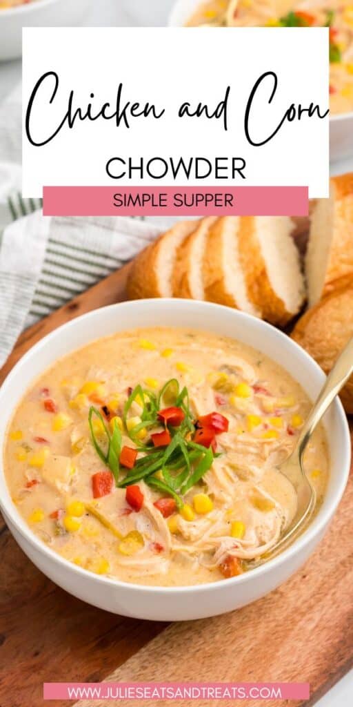 Chicken and Corn Chowder JET Pin Image