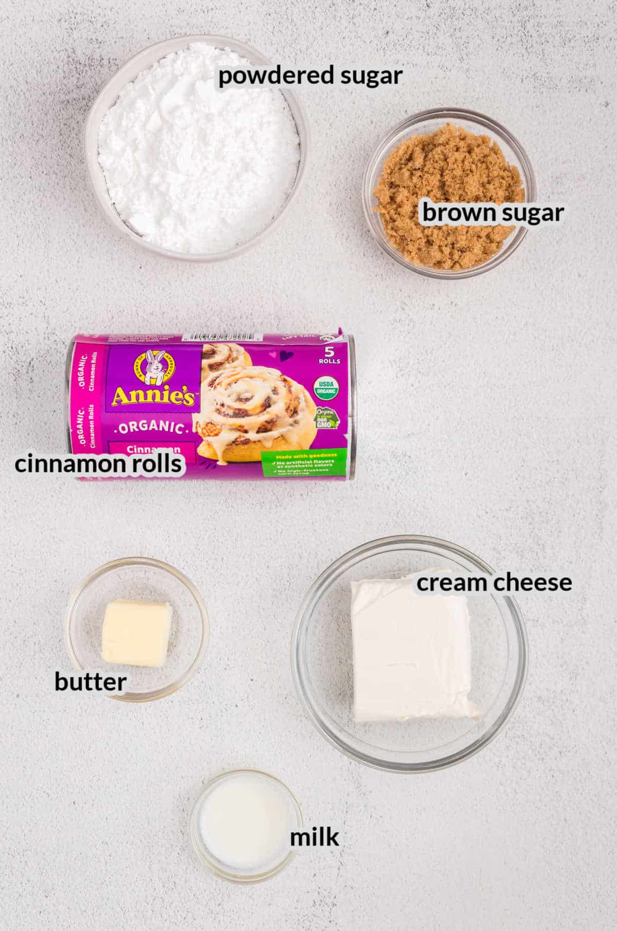 Cinnamon Roll Monkey Bread Muffins Ingredients