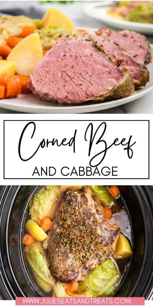 Corned Beef and Cabbage JET Pinterest Image
