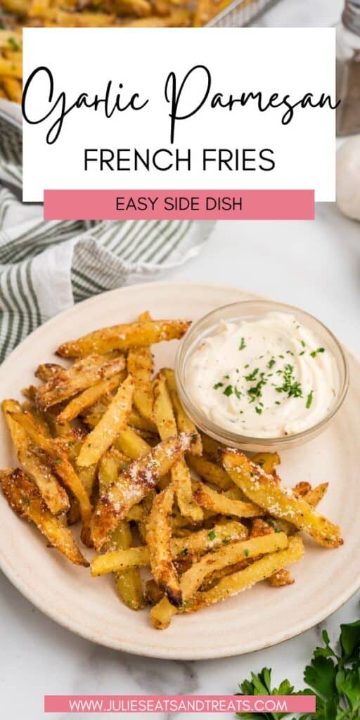Garlic Parmesan French Fries JET Pin Image