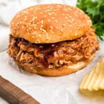 Slow Cooker BBQ Chicken Square Image