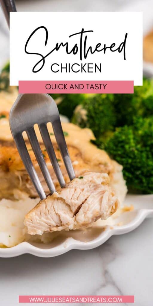 Smothered Chicken JET Pinterest Image