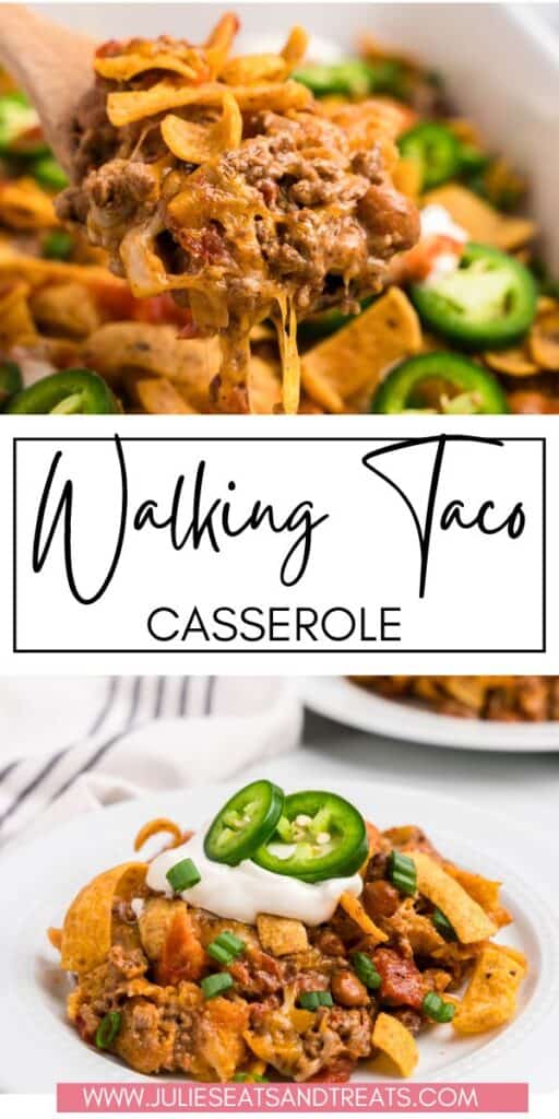 Walking Taco Casserole JET Pinterest Image