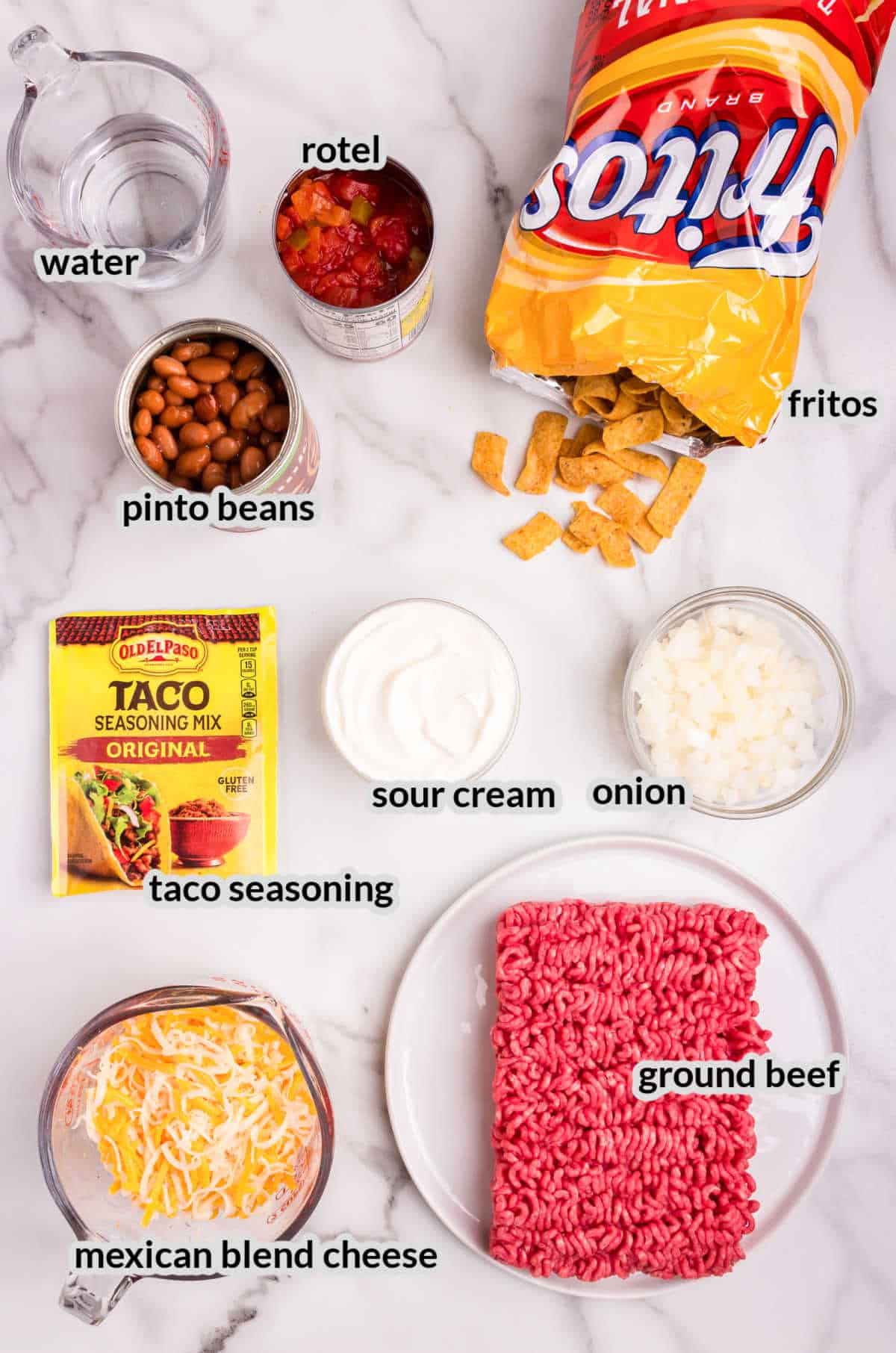 Walking Taco Casserole Supply Image