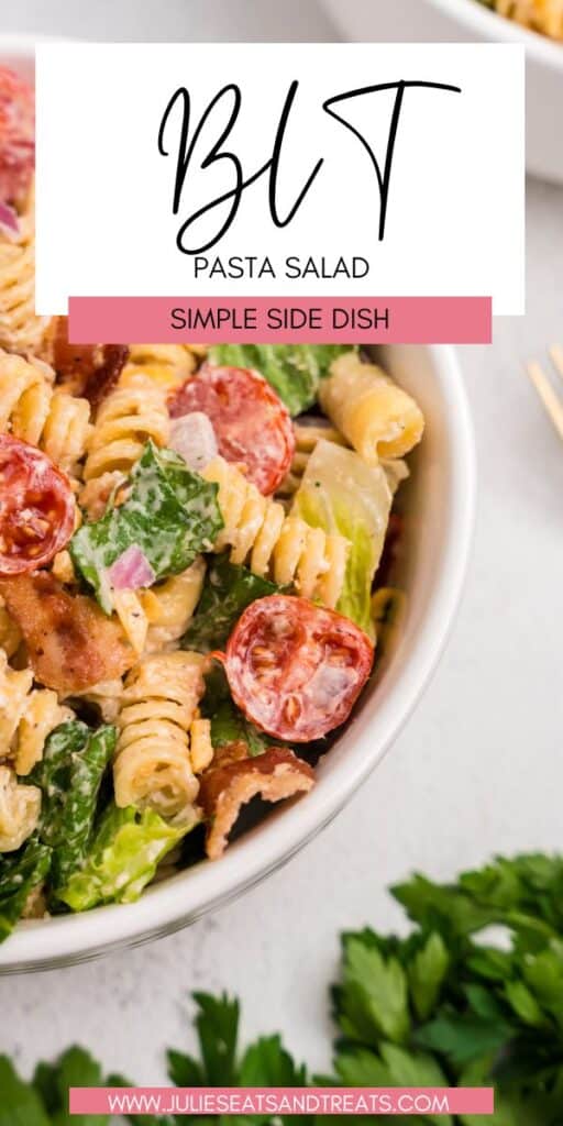 BLT Pasta Salad JET Pin Image