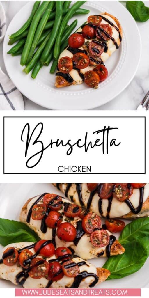 Bruschetta Chicken JET Pinterest Image