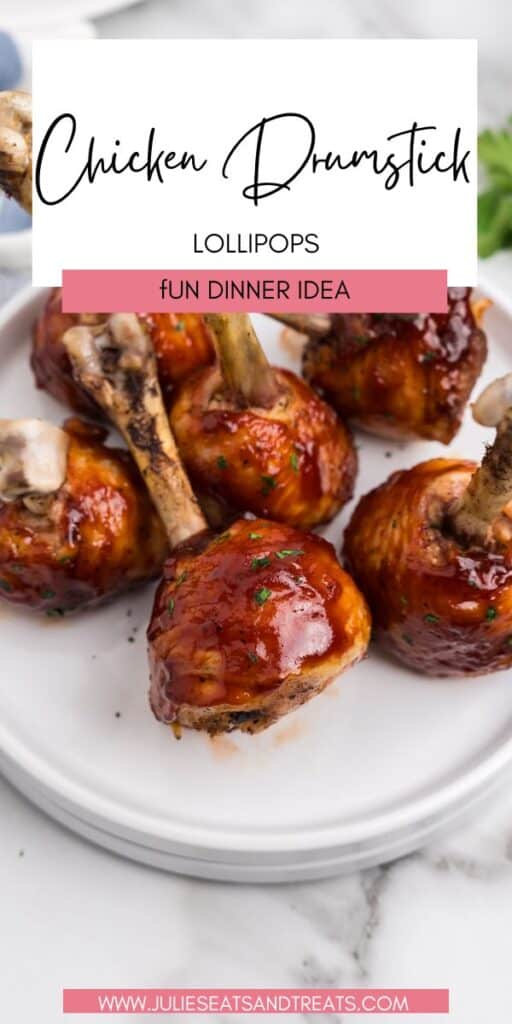 Chicken Drumstick Lollipops JET Pin Image