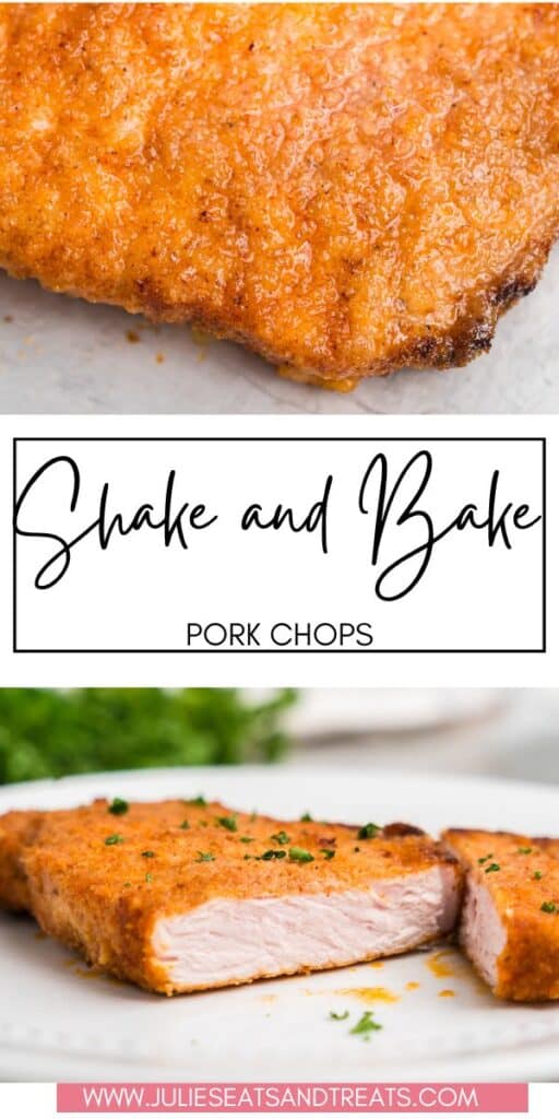 Shake and Bake Pork Chops JET Pinterest Image