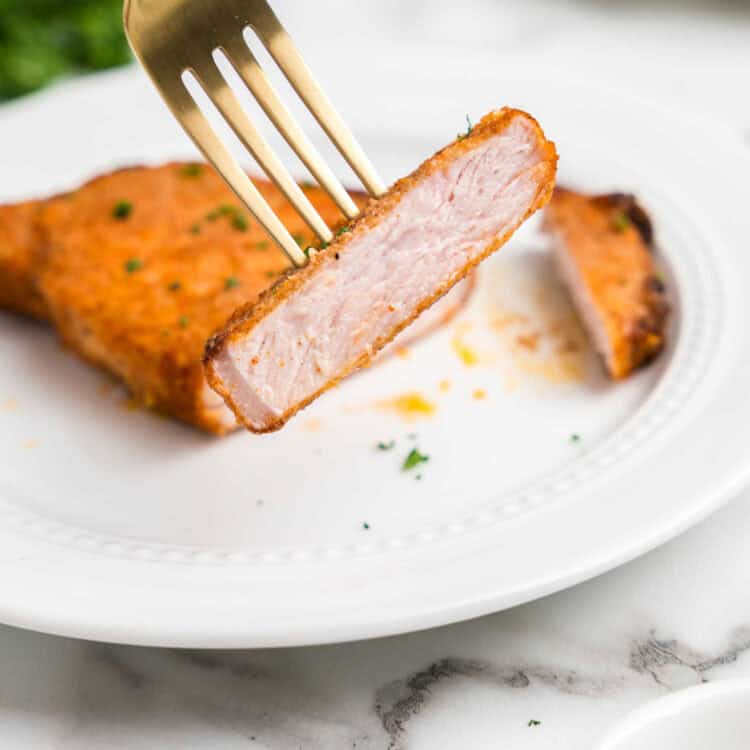 Shake and Bake Pork Chops Square Image