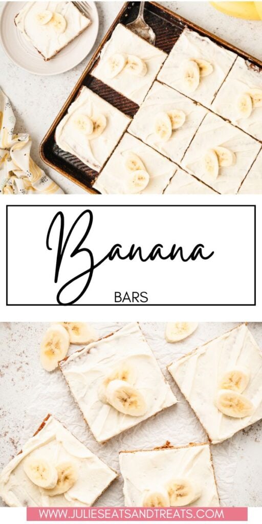 Banana Bars JET Pinterest Image