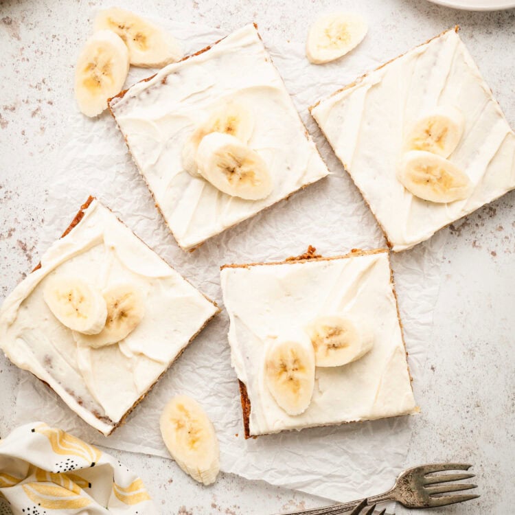 Banana Bars Square Image