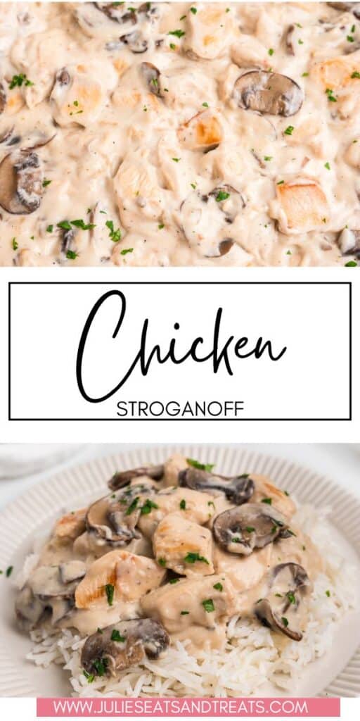 Chicken Stroganoff JET Pinterest Image