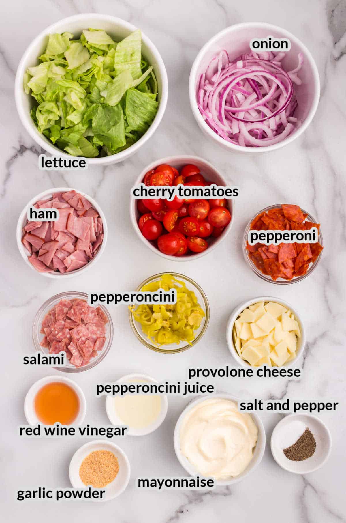 Grinder Salad Supply Image