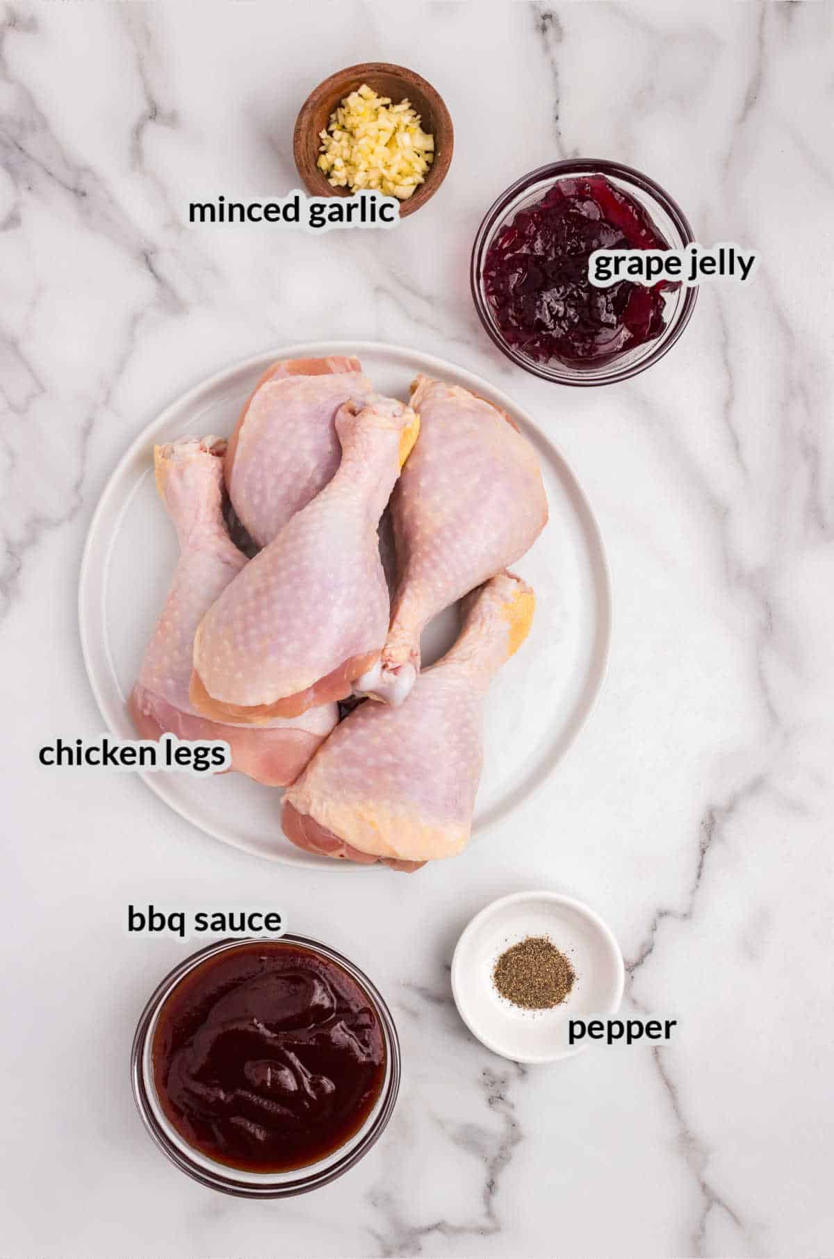 Oven Baked BBQ Chicken Legs Supply Image